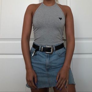 ‘ugh’ halter top